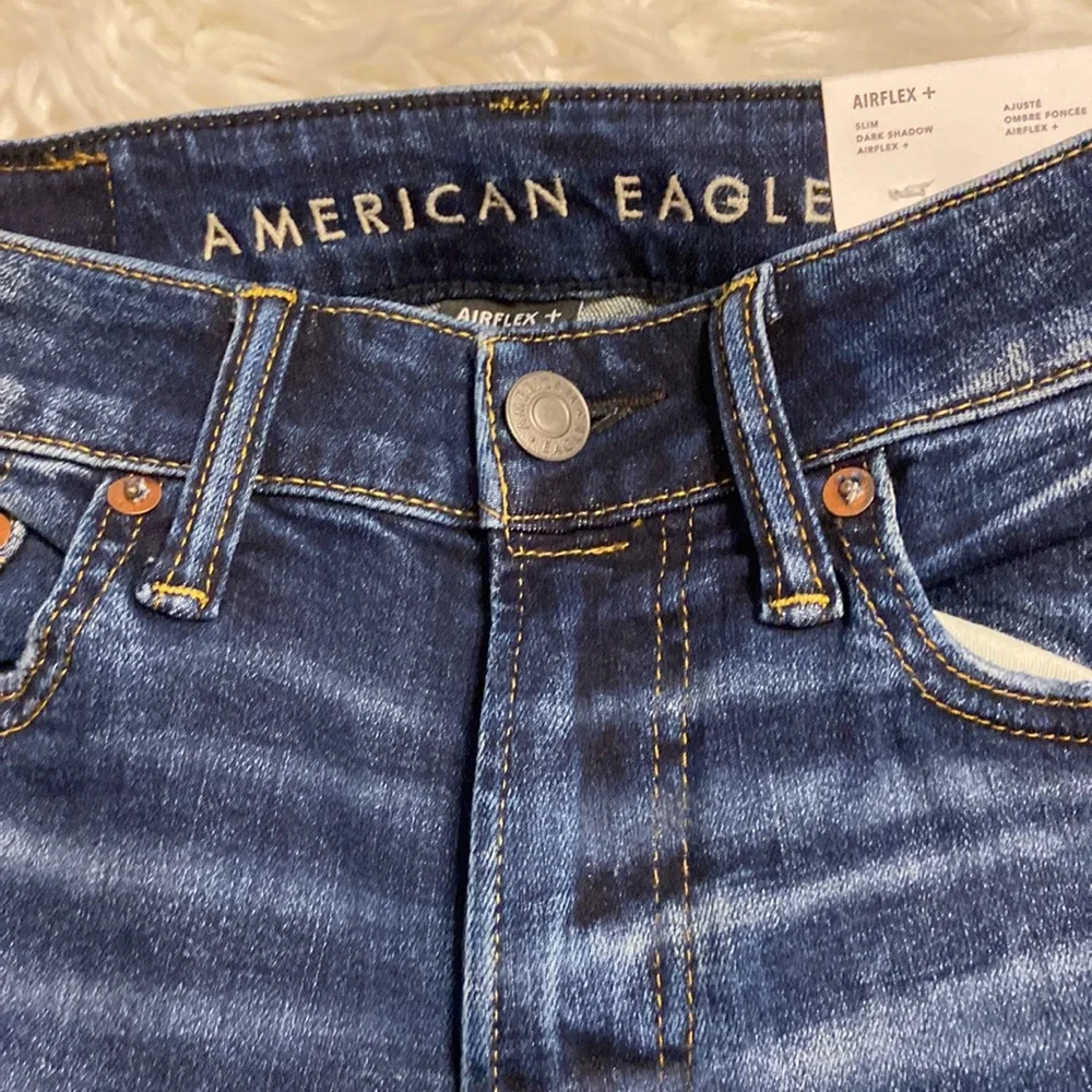 American Eagle Airflex Slim Dark Shadow Jeans size 28-32 brand new with tag - Picture 9 of 12